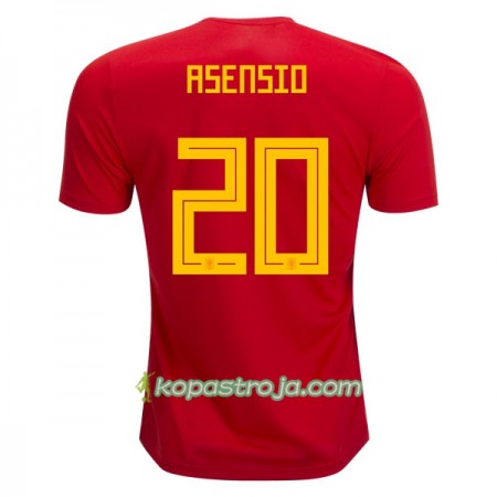 Billiga Fotbollströjor Spanien Asensio 20 VM 2018 Hemma tröja